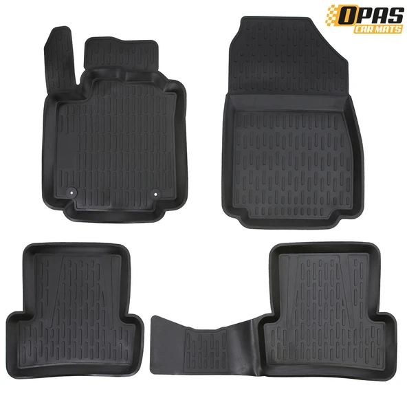 Renault Captur 2013-2019 3D Havuzlu Oto Paspas ürün görseli 1