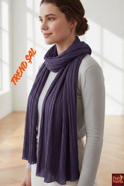 Yumuşak Dokulu Kadın Trend Şal-Hafif Modern Kombin Tamamlayıcı ürün görseli 1