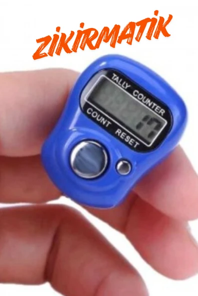 Dijital Zikirmatik-LED Ekranlı Parmak Sayacı-Taşınabilir Tesbih Sayacı ürün görseli 1