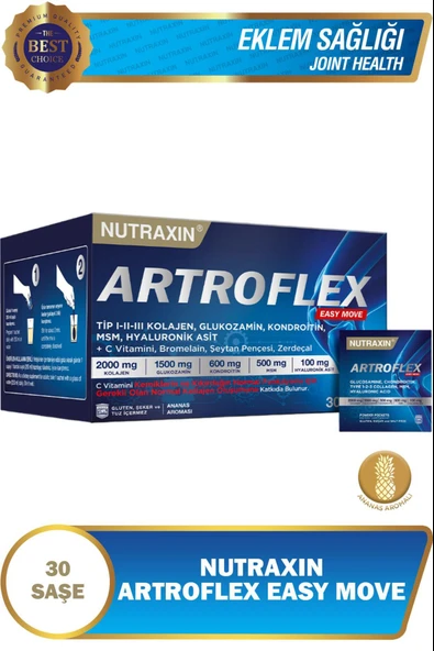 Nutraxin Artroflex Easy Move Saşe 30x6 gr 2 Adet - Resim 3