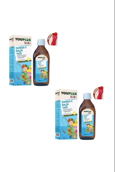 Youplus Kids Omega 3 150 ml Şurup 2 Adet ürün görseli 1