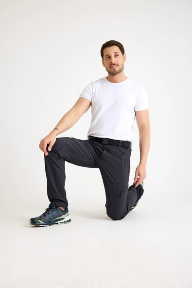 Q&Steinbock Afythos Erkek Outdoor Pantolon-Polarlı - Resim 4