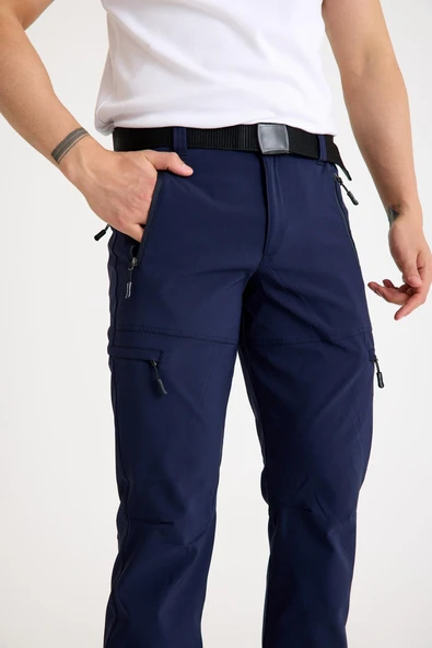 Q&Steinbock Afythos Erkek Outdoor Pantolon-Polarlı - Resim 2