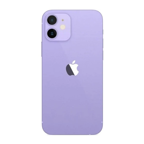 APPLE IPHONE 12 PURPLE 64GB YENILENMIS C KALITE (12 AY GARANTILI) - Resim 3