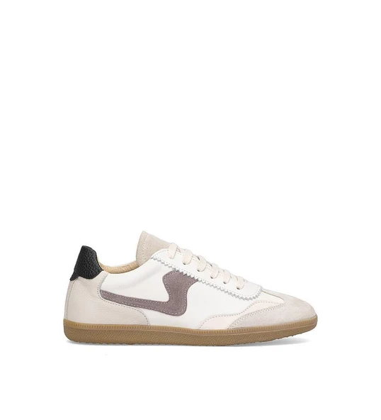 MAMMAMİA D25KA-7155 İNCE TABAN DERİ KADIN SPOR AYAKKABI ürün görseli 1