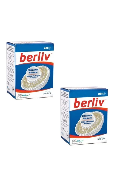 Nbt Life Berliv Lipozamal Berberin 60 Kapsül 2 Adet ürün görseli 1