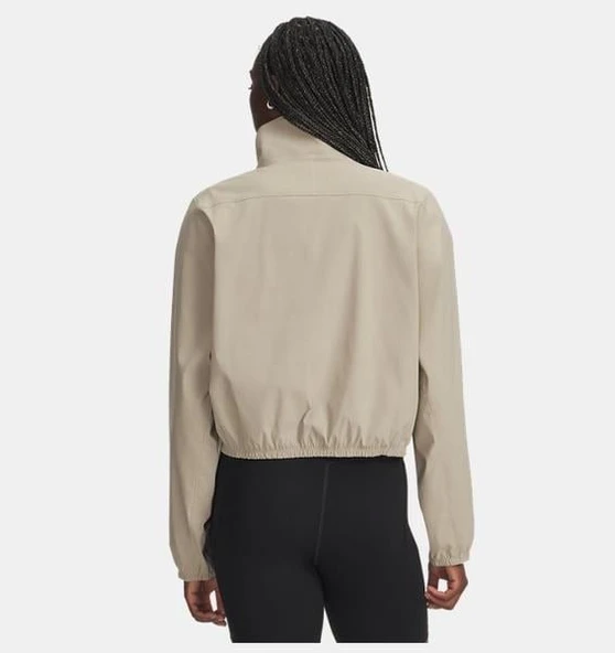 Under Armour UA Unstoppable Wvn Pullover Kadın Sweatshirt - Resim 2