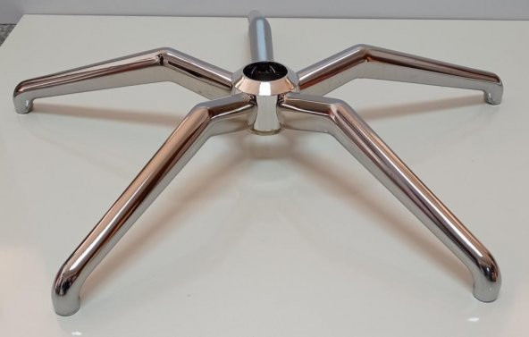 Büro Sandalyesi Krom Yıldız Ayağı Örümcek Yıldız Ayak - Resim 3