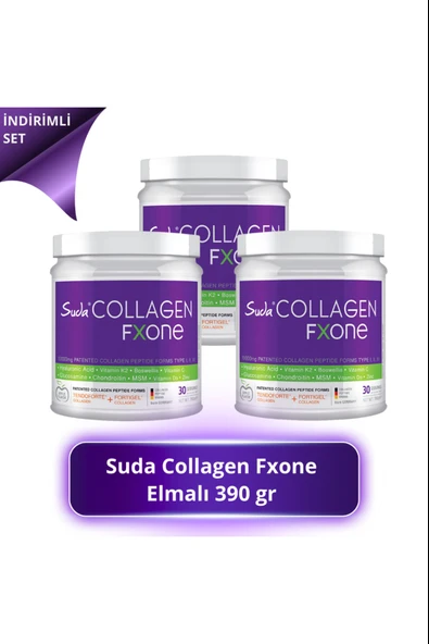 Suda Collagen Fxone Apple 390 gr 3 Adet ürün görseli 1