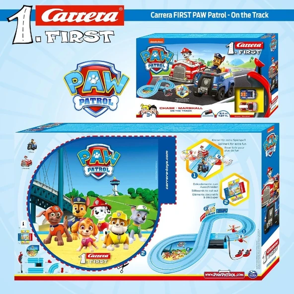 Carrera 1.First Paw Patrol Chase ve Marshall Yarış Pisti - Resim 7