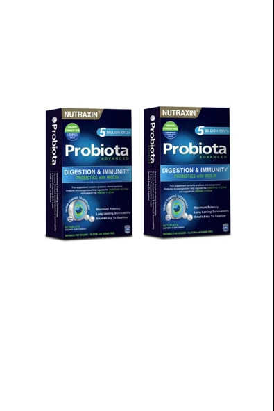 Nutraxin Probiota Advanced 60 Tablet 2 Adet ürün görseli 1