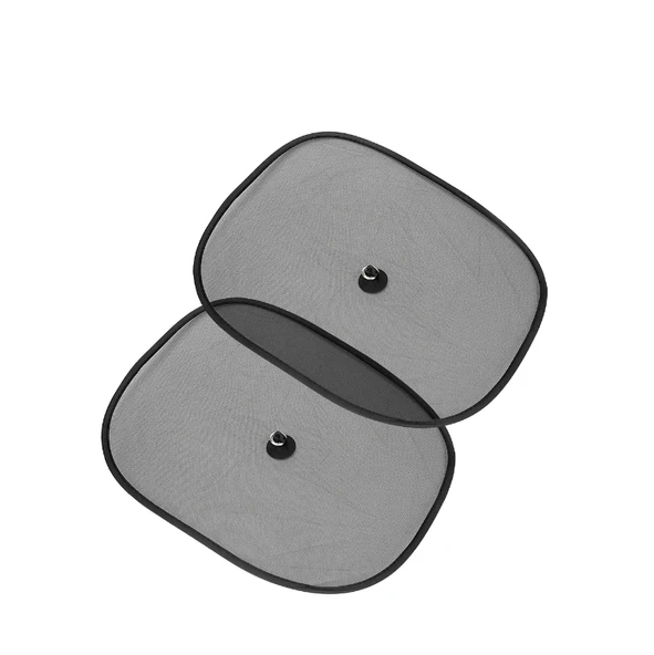 Yan Cam Vantuzlu Oto Güneşlik Perde 44x37cm 2'li ürün görseli 1