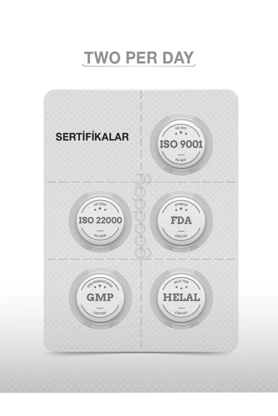 Goodday 2PD Two Per Day 60 Kapsül 3 Adet - Resim 6
