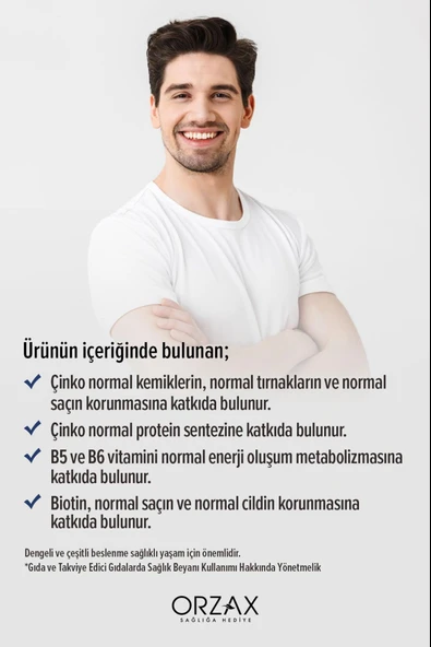 Ocean Capillus Men 60 Tablet 2 Adet - Resim 4