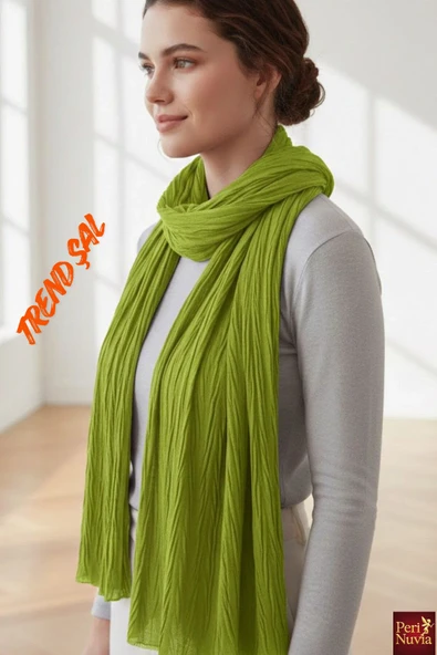 Yumuşak Dokulu Kadın Trend Şal-Hafif Modern Kombin Tamamlayıcı ürün görseli 1