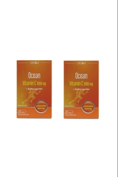 Ocean Vitamin C 1000 mg 30 Tablet 2 Adet ürün görseli 1