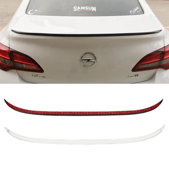 Bagaj Çıtası Universal Spoiler Parlak Beyaz 120cm ürün görseli 1