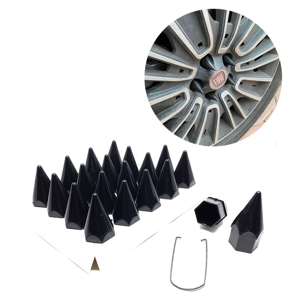 Sivri Mermi Bijon Kapağı Sökme Aparatlı Siyah 17mm ürün görseli 1