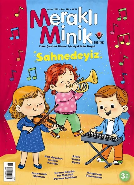 Meraklı Minik Dergi Aralık 2025 (3-6 yaş) ürün görseli 1