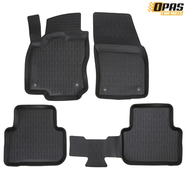 Volkswagen Tiguan 2007-2015 Arası 3D Havuzlu Oto Paspas ürün görseli 1