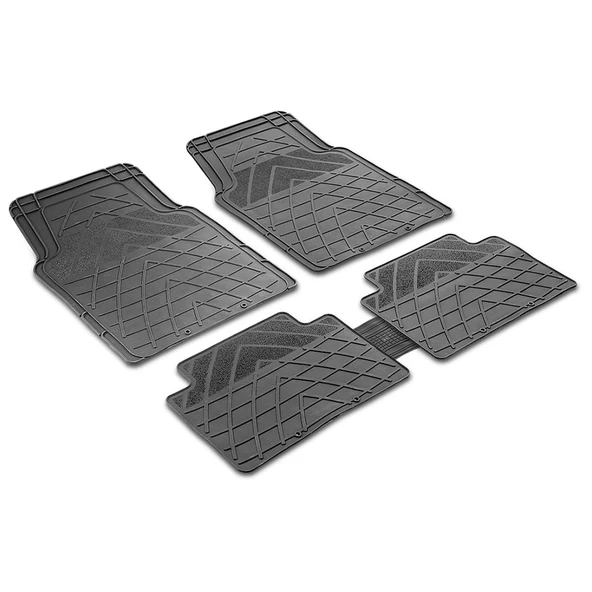 Promats Başak Oto Araba Paspası Universal Siyah ürün görseli 1