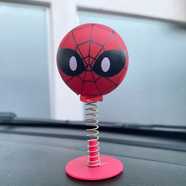 Spider Man Sallanan Kafa Zıp Zıp Marvel Lisanslı ürün görseli 1