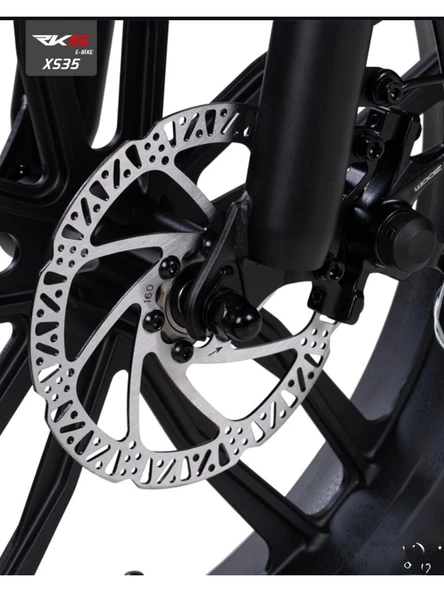 Rks Xs35 Katlanabilir Elektrikli Bisiklet Siyah - Resim 4