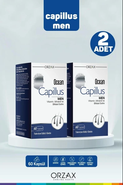 Ocean Capillus Men 60 Tablet 2 Adet ürün görseli 1
