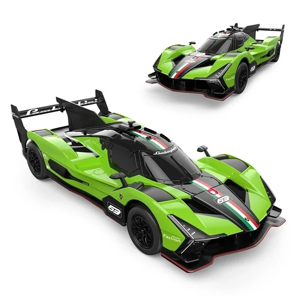 Rastar Lamborghini SC63 Uzaktan Kumandalı Araba Yeşil - Resim 5