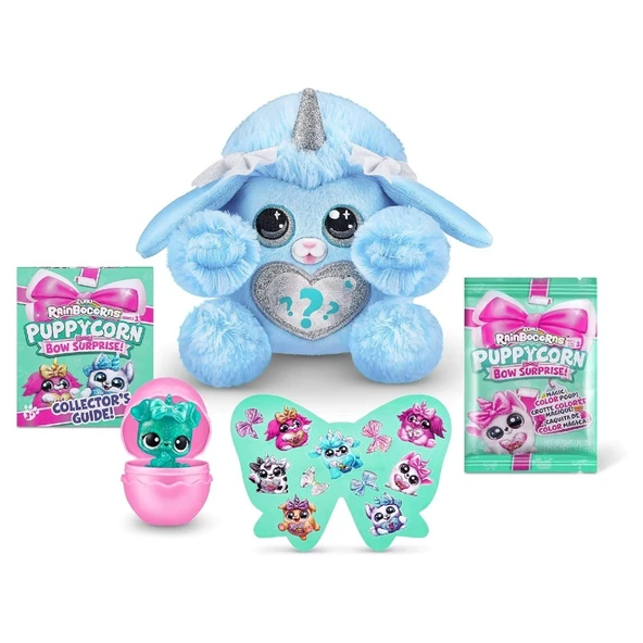Rainbocorns Puppycorn Bow Sürpriz Paket RAR23000 Bowie - Resim 2