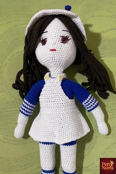 Organik Amigurumi Oyuncak Bebek El Yapımı, Antialerjik - Resim 3