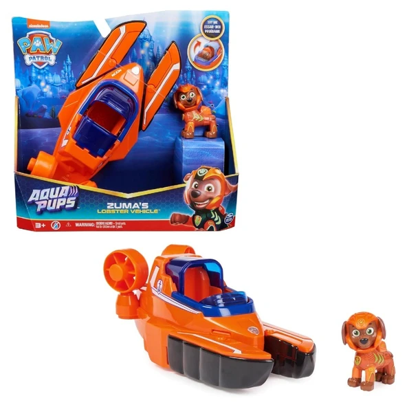 Paw Patrol Aqua Pups Temalı Araçlar Zuma ürün görseli 1
