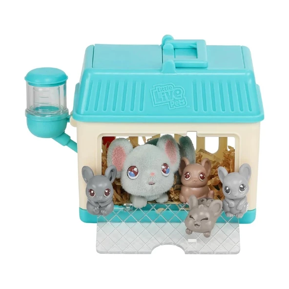 Little Live Pets Anne ve Yavruları Mini Fare Oyun Seti - Resim 3