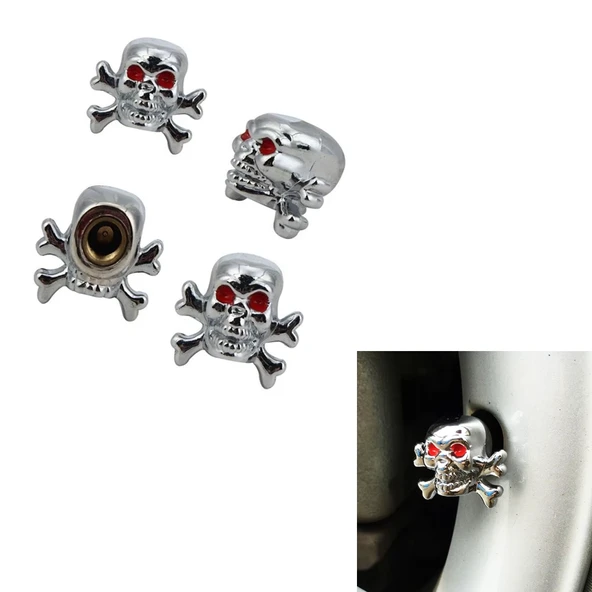 Kuru Kafa Sibop Kapağı 4'lü Krom ürün görseli 1