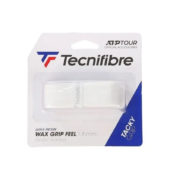 Tecnifibre Wax Grip Feel 1.8 mm Beyaz Ana Grip 51ATPWAFWH ürün görseli 1