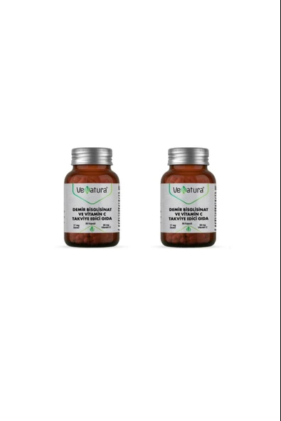 VeNatura Demir Bsg Ve Vitamin C 90 Kapsül 2 Adet ürün görseli 1