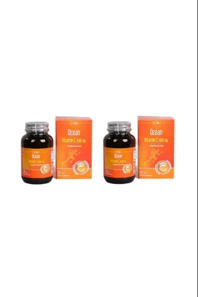 Ocean Vitamin C 1000 mg 30 Tablet 2 Adet - Resim 2