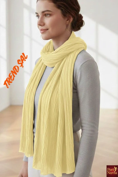 Yumuşak Dokulu Kadın Trend Şal-Hafif Modern Kombin Tamamlayıcı Şal ürün görseli 1