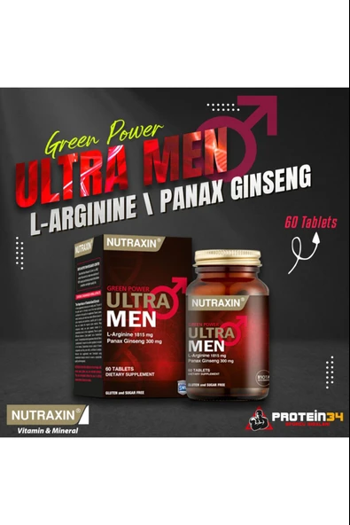 Nutraxin Ultra Men 60 Tablet 2 Adet - Resim 2
