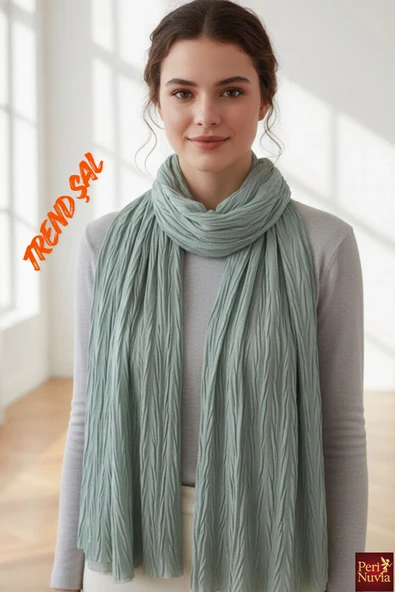 Yumuşak Dokulu Kadın Trend Şal Hafif Modern Kombin Tamamlayıcı ürün görseli 1