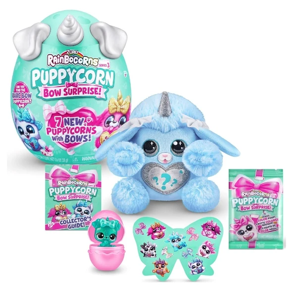 Rainbocorns Puppycorn Bow Sürpriz Paket RAR23000 Bowie ürün görseli 1