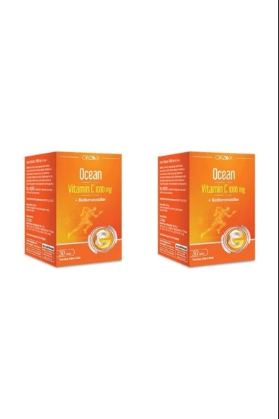 Ocean Vitamin C 1000 mg 30 Tablet 2 Adet ürün görseli 1