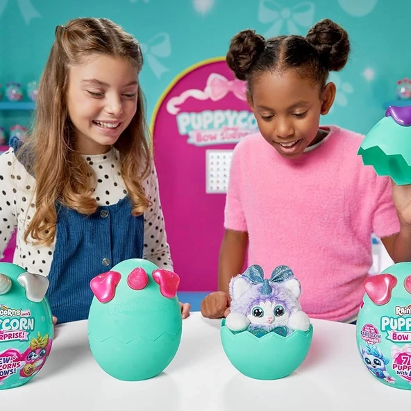 Rainbocorns Puppycorn Bow Sürpriz Paket RAR23000 Bowie - Resim 5