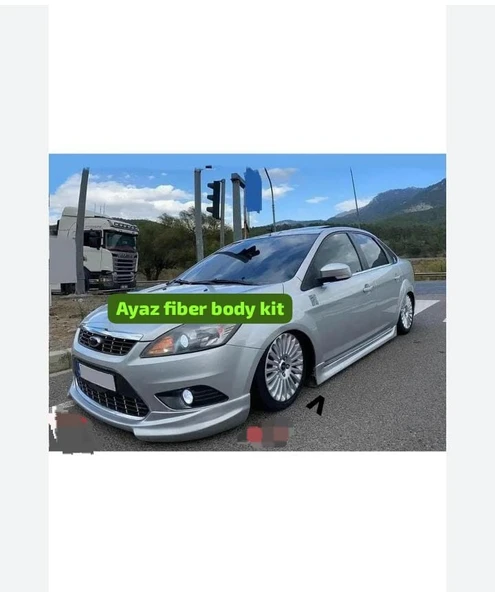 FORD FOCUS 2.5 HB ÖN TAMPON EKİ FİBER BOYASIZ - Resim 2