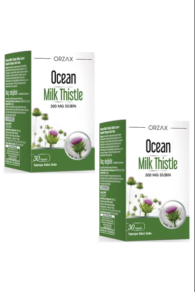 Ocean Milk Thistle 30 Tablet 2 Adet ürün görseli 1