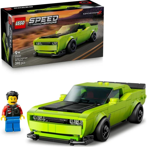 LEGO 77237 Speed Champions Dodge Challenger Srt Hellcat Spor Araba ürün görseli 1