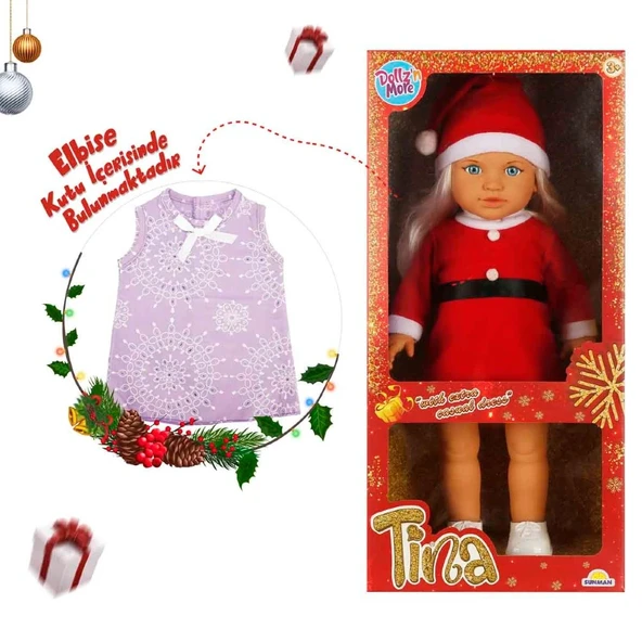 Doll n More Bebek Tina Yılbaşı 45 Cm - Resim 5