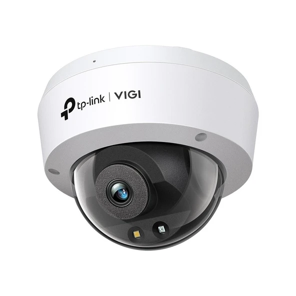 TP-Link VIGI C240 (4mm) 4MP Full-Color Dome IP Kamera / H.265+, PoE/DC, IP67, Dahili Mikrofon ve Hoparlör, SD, LED ürün görseli 1