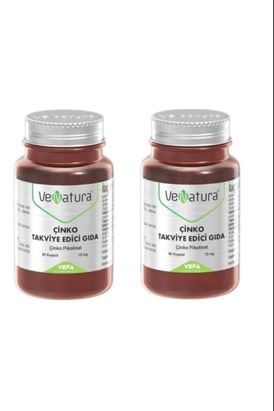 Venatura Çinko 15 mg 60 Kapsül 2 Adet ürün görseli 1
