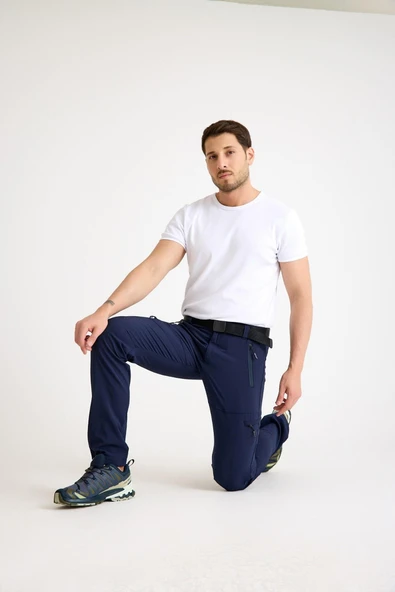 Q&Steinbock Afythos Erkek Outdoor Pantolon-Polarlı - Resim 5